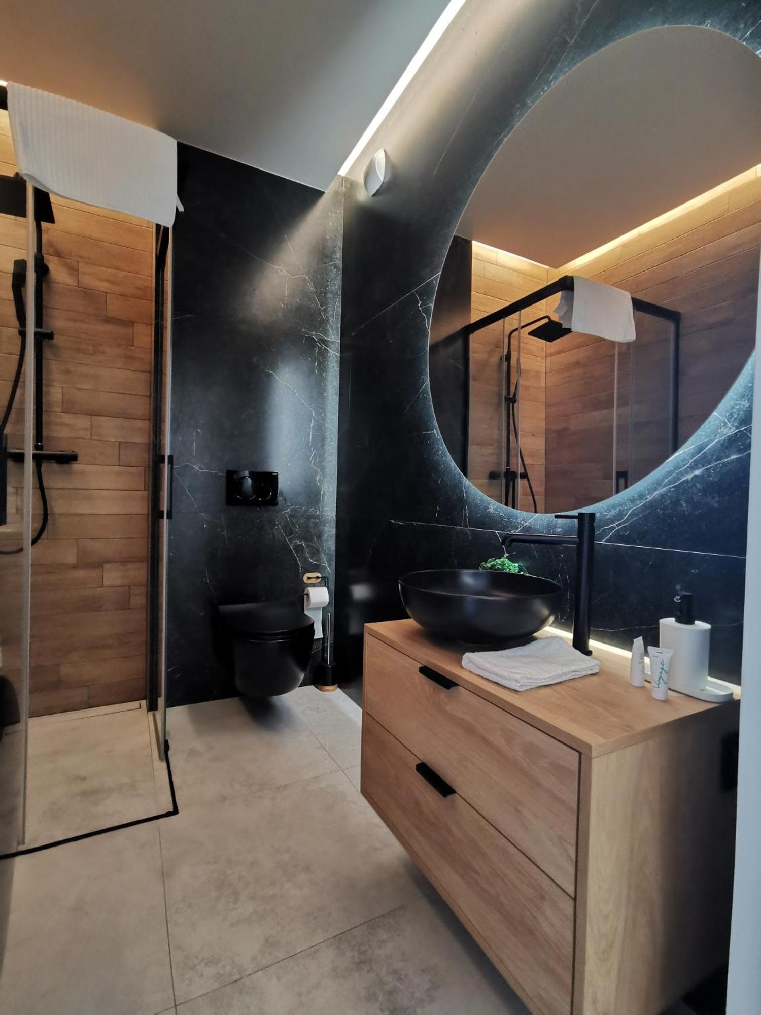 Wola Blue Modern Apartment Варшава Экстерьер фото