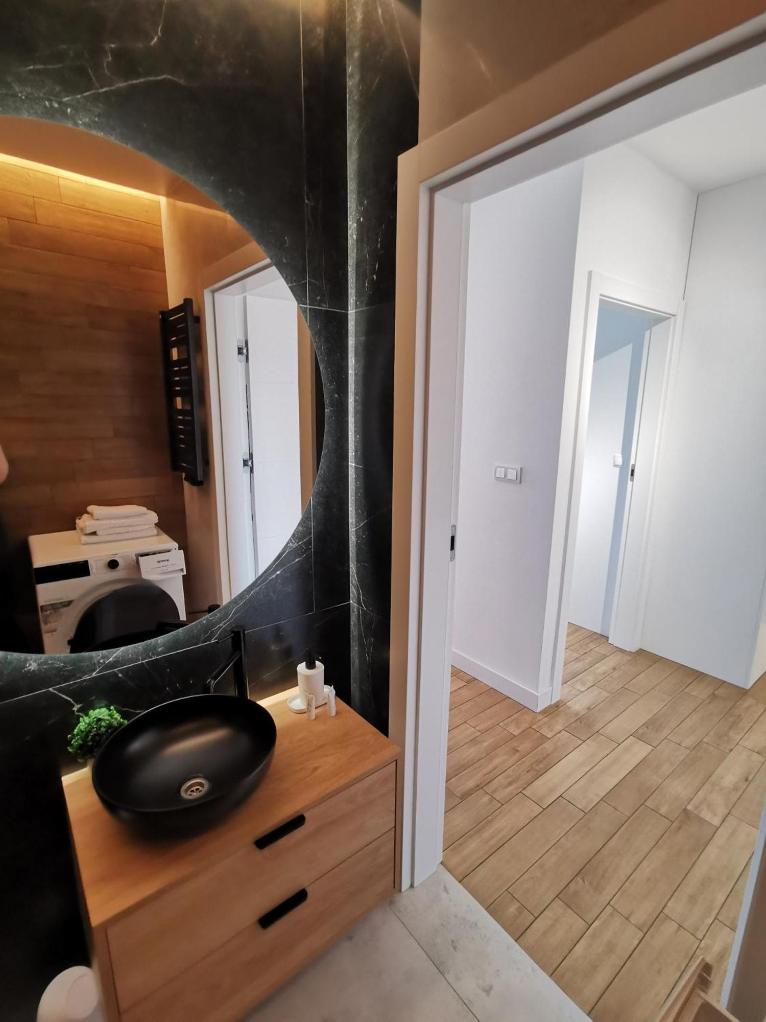 Wola Blue Modern Apartment Варшава Экстерьер фото